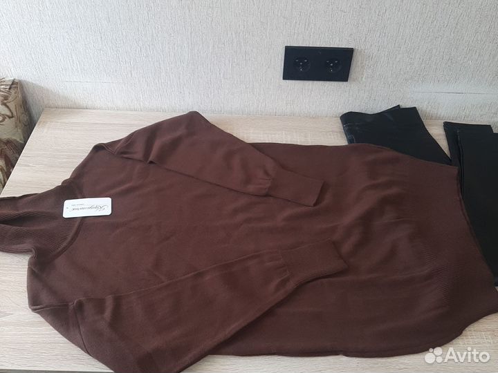 Платье водолазка женское длинное 48 50