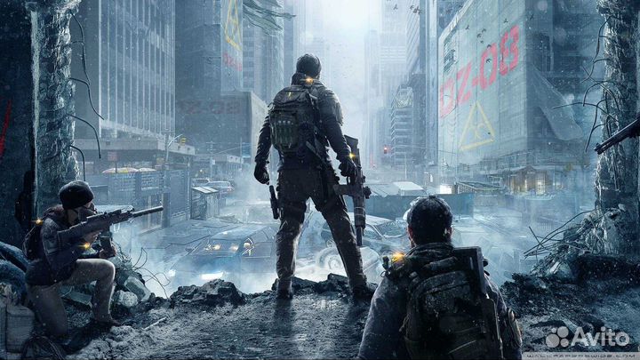 Диск на PS4 Tom Clansys Divison 2