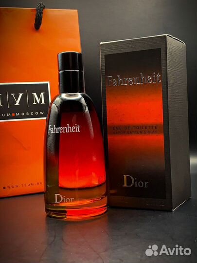 Духи dior fahrenheit 100мл Дубай