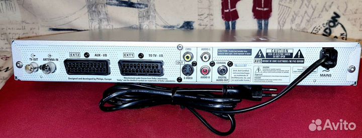 DVD player/recorder Philips dvdr 3380+конвертеры