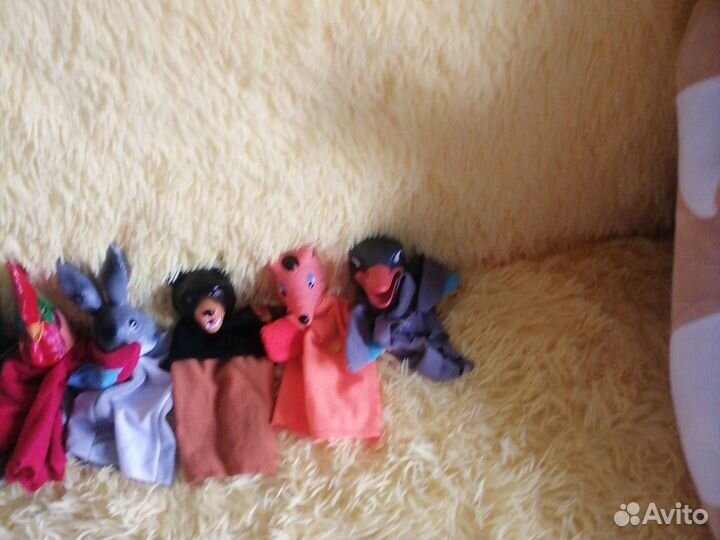 Театр зверинный. Игрушки