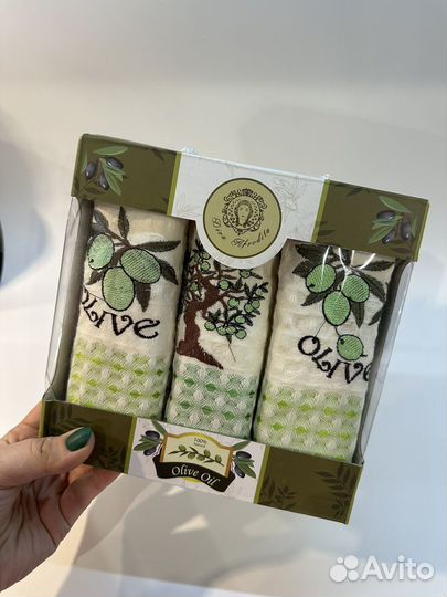 Набор кухонных полотенец (3 штуки)