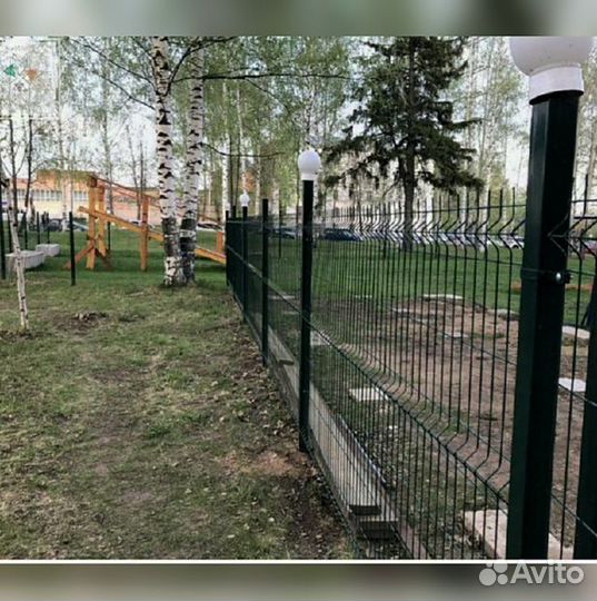 Металлический забор