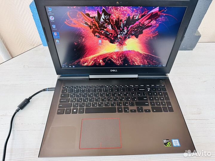 Игровой ноутбук i7-7700 gtx1050ti ssd