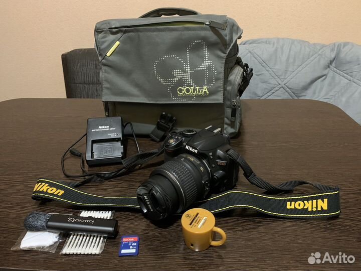 Фотопорат зеркальный Nikon DX D3100 18-55mm