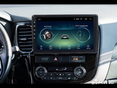Штатная магнитола Mitsubishi Outlander