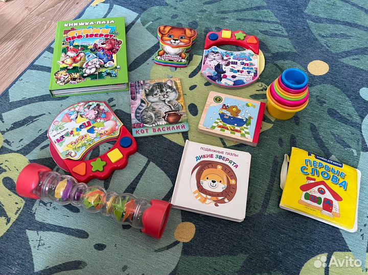 Игрушки пакетом для малышей