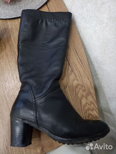 Сапоги женские натуральная кожа 39 размер