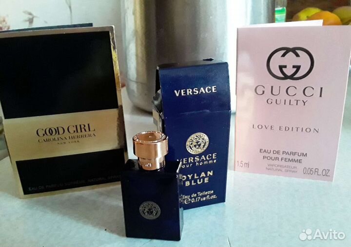 Versace Gucci Herrera духи пробники