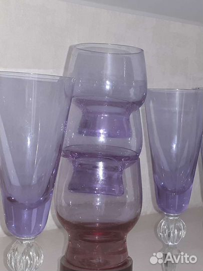 Ваза Бокалы коньячные графин чашки сервиз кофейный