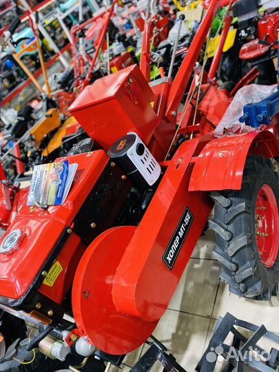 Тяжелый мотоблок Хопер 15Е(Вод охлаждение)