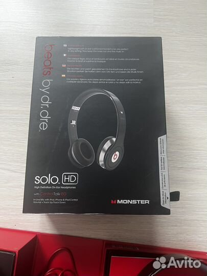 Наушники monster beats solo HD