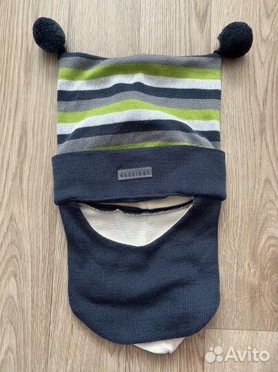 Демисезонный шапка шлем