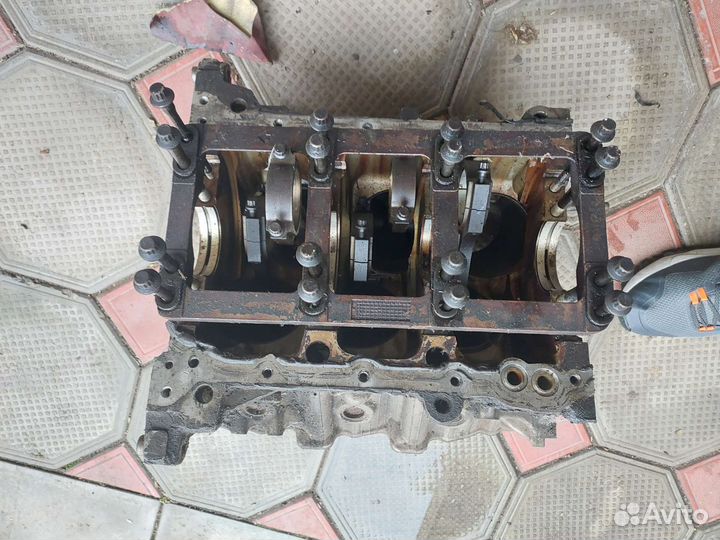 Блок двигателя на хундай соната 2.7