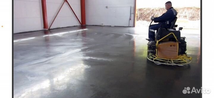 Бетонные, полимерные полы любой сложности