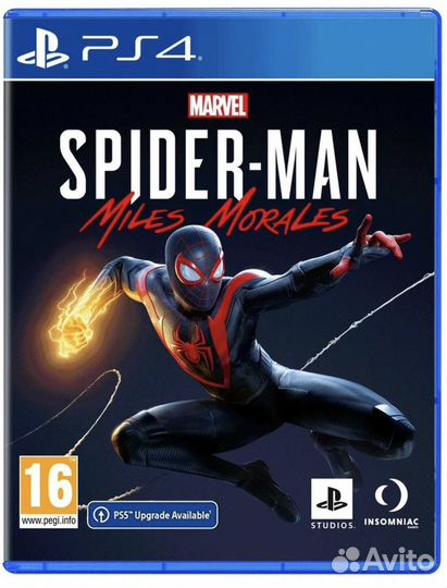 Игра Marvel Spider-Man Miles Morales ps4