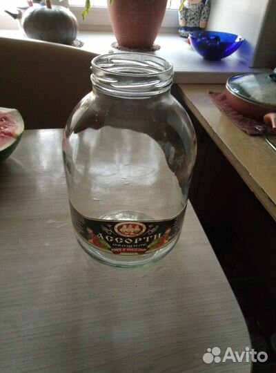 Стеклянная банка 2л и 3л