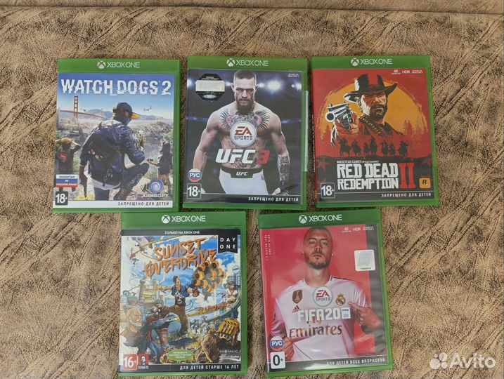 Игры на xbox one s 5ш