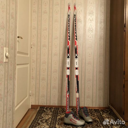 Лыжи беговые Madshus 170 см с ботинками