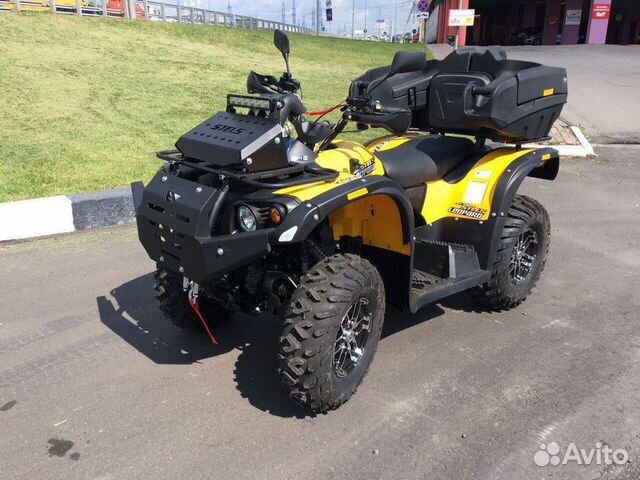 Квадроцикл Stels Leopard 650 YS EFi желтый купить в Москве | Транспорт ...