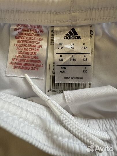 Костюм футболка и шорты adidas 128