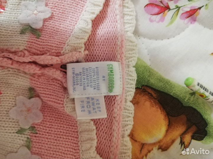 Кофточка х/б для девочки 4 года