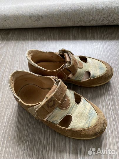 Кожаные туфли 26