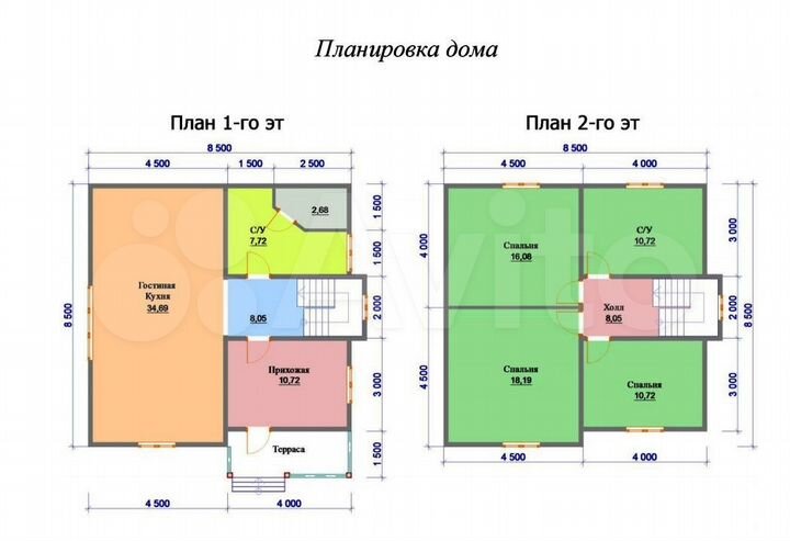 Дом 130 м² на участке 10 сот.