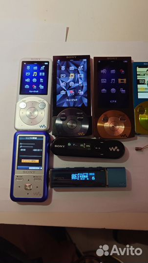 10 шт медиа плеер sony walkman- 1 лотом
