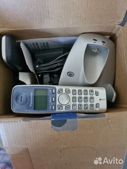 Телефон Panasonic трубка радио