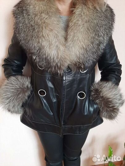 Куртка из натуральной кожи
