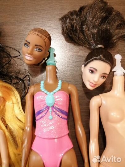 Лот тел и голов, Barbie и другие