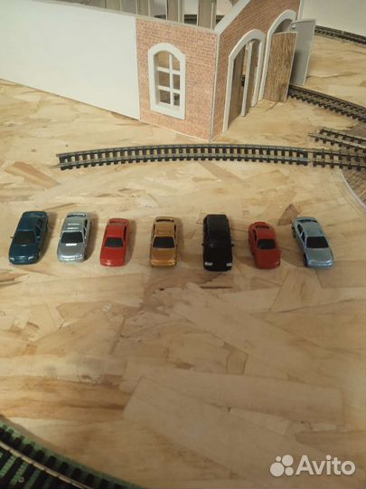 Машинки для жд макет