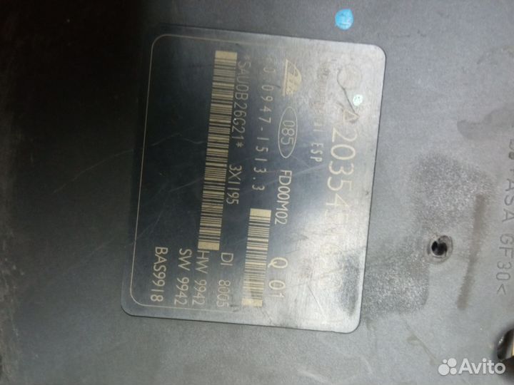 Блок esp mercedes