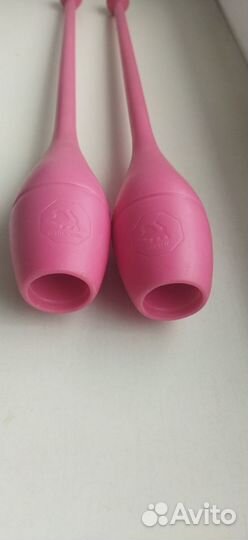 Булавы из пластмассы розовые 40,5