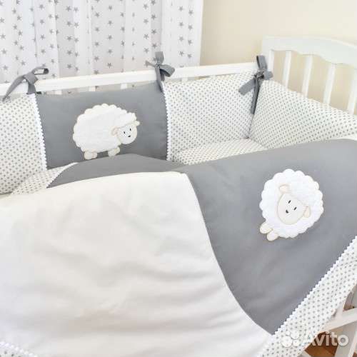Комплект в кроватку 6 предметов