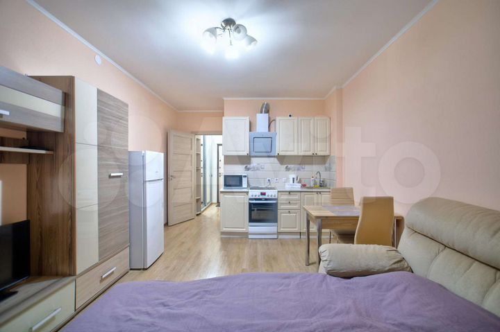 Квартира-студия, 29 м², 1/12 эт.