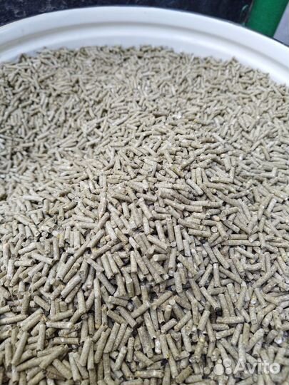 Гранулы для кроликов и домашней птицы