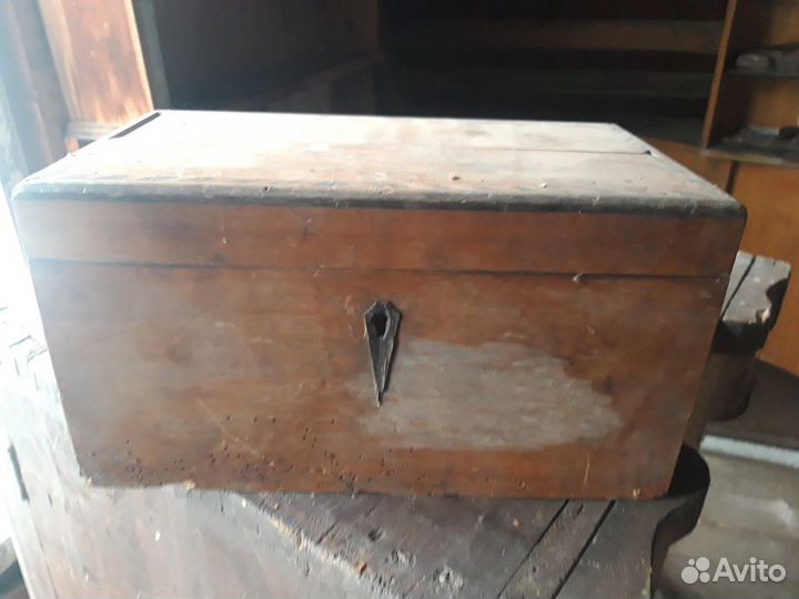 Шкатулка - сундучок довоенная СССР