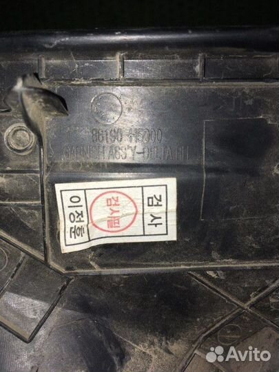 Пластик салона Hyundai Solaris 2 G4FG 2020