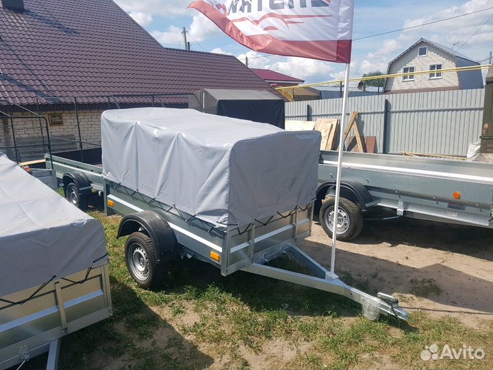 Оцинкованные прицепы Спутник