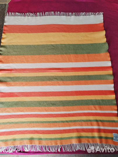 Плед Аvoca Ирландия,шерсть сто процентов,покрывало