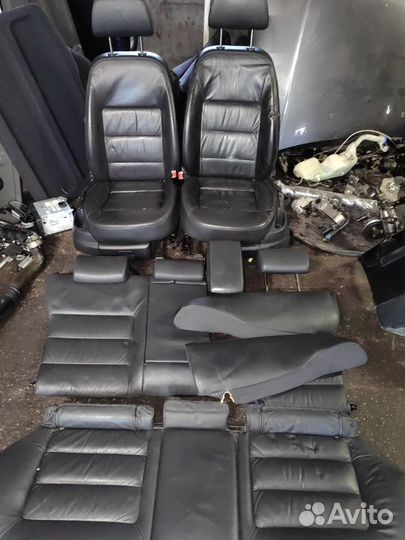 Кожаный салон skoda octavia a5