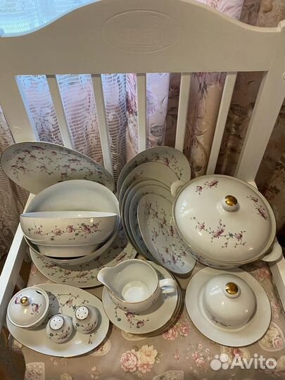 Столовый сервиз гдр jlmenau