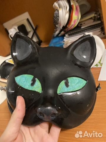 Маска кошки карнавальная