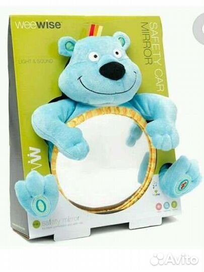 Панорамное зеркало Мишка в машину