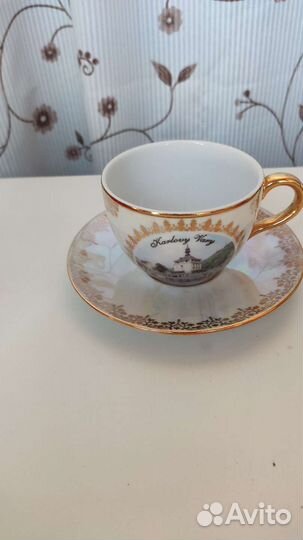 Чайная чашка с блюдцем