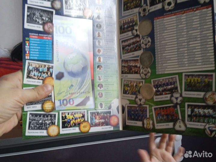 Олимпийская купюра 2018 и монеты по 25рублей