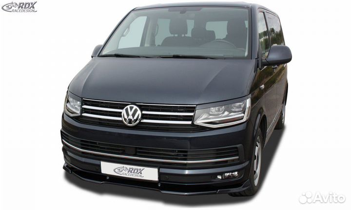 VW T6 15-19 Накладка на передний бампер vario-X