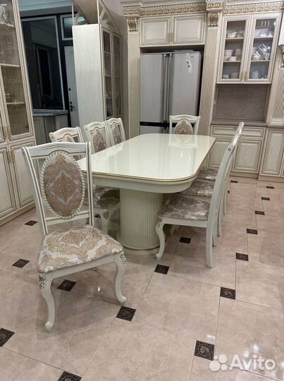 Стол со стульями \оплата при получении